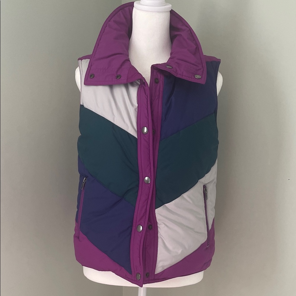 Patagonia Women's Multicolor Reversible Retro Puffer Vest